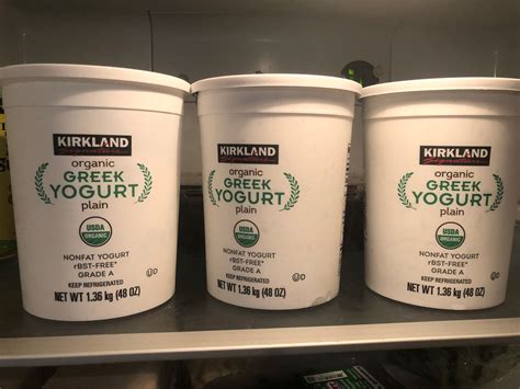 11 Kirkland Organic Greek Yogurt Nutrition Facts - Facts.net