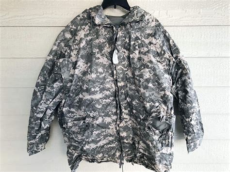 Genuine USGI ECWCS ACU Improve Rainsuit Cold/Wet Weather Parka W/Liner ...