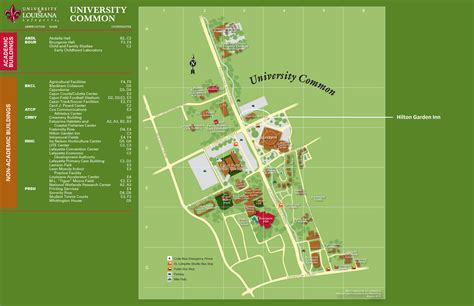 UL Lafayette Campus Map | University of Louisiana at Lafayette