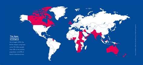 British Empire Peak Map Geo Economic Areas Controlled By The British