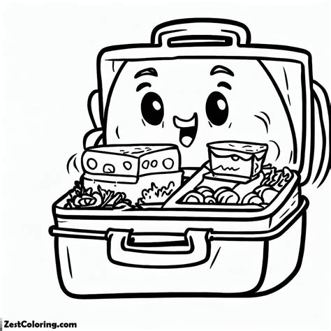 Lunch Menu Coloring 的图像结果