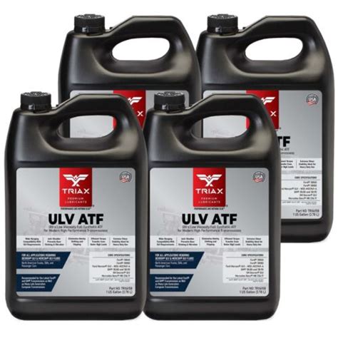 TRIAX ULV ATF, Ultra Low Viscosity, Full Synthetic India | Ubuy