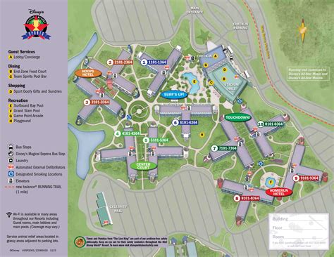 April 2017 Walt Disney World Resort Hotel Maps - Photo 4 of 33