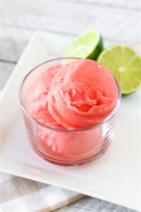 watermelon sorbet 1 - Sarah Bakes Gluten Free