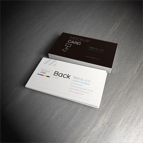 PSD Business Card Mockup | Free Mockup World