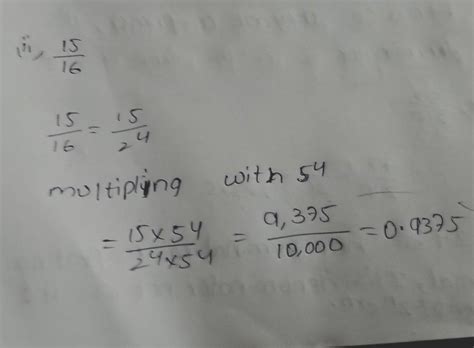 Write the following rationals in decimal form using the Fundamental ...