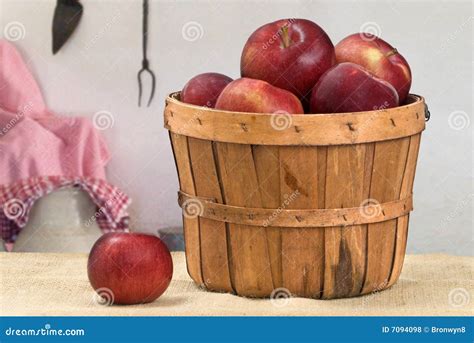 Bushel of Apples stock photo. Image of indoors, basket - 7094098