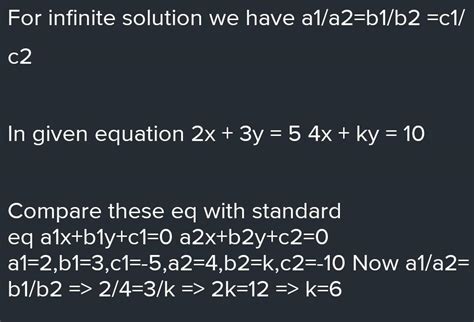 the value of k for which the system of equations x+(k+1)y=5 and 4x+ky ...