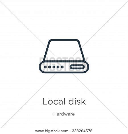 Example of Local Disk 的图像结果