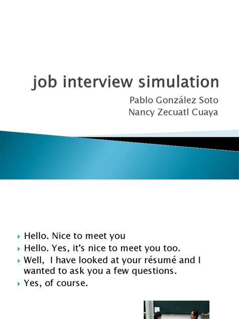 Image result for Mock Interview Simulation