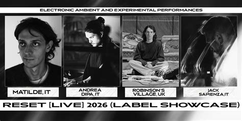 Reset Live 2026 Label Showcase April Edition music-shows Event Tickets ...