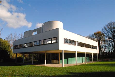 Le Corbusiers Villa Savoye Poissy France Dyxum Villa Savoye Poissy