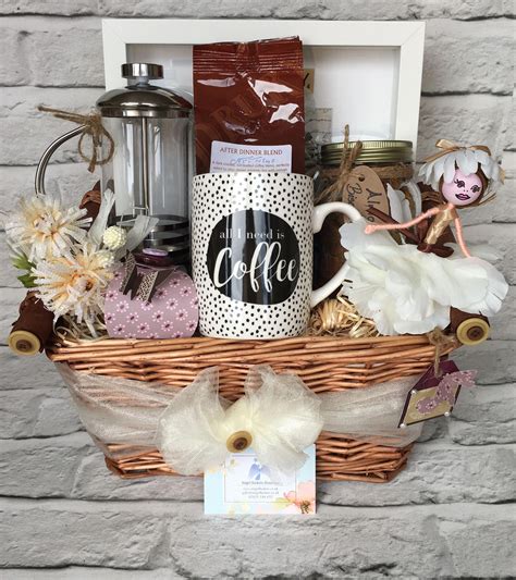 gift basket ideas coffee
