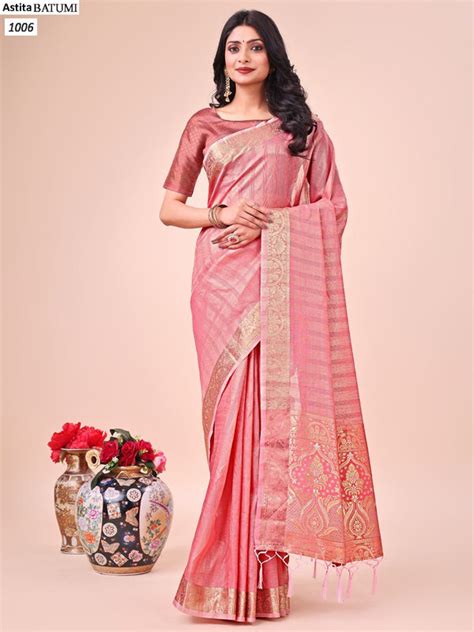 1006 Batumi Astita Organza Sarees – Heriska