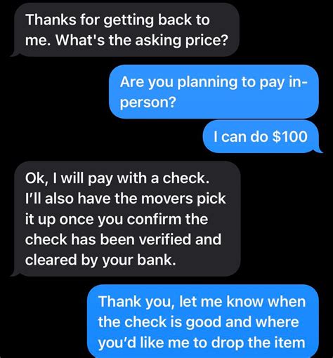 Wants me to pay back $2999 of a $3099 Check, is this legit? : r/Scams