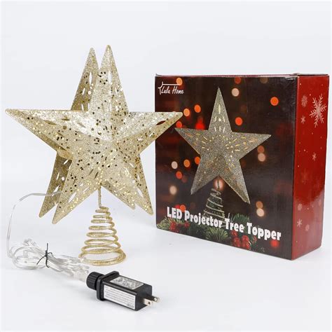 LuluHome Lulu Home Christmas Tree Topper with Projector, 3D India | Ubuy
