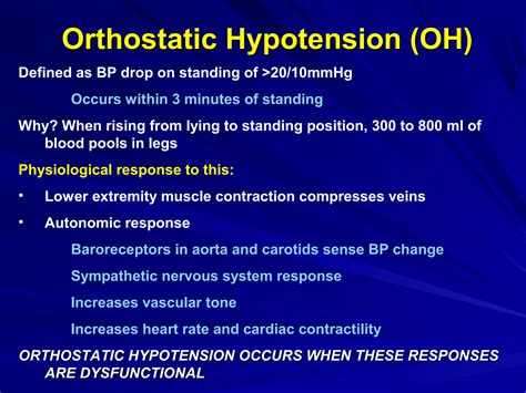 Colin Farquharson - orthostatic hypotension | PPT