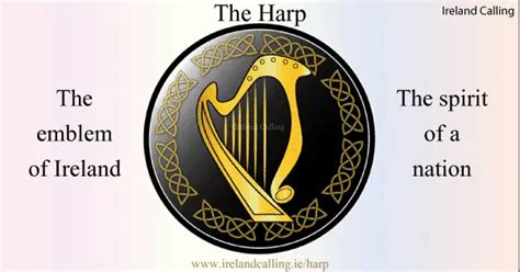 The harp - national emblem of Ireland