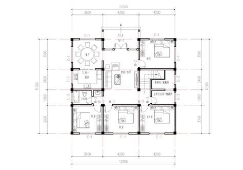 家装CAD图纸[121],简欧风格复式CAD施工图全套附效果图-齐生设计职业学校
