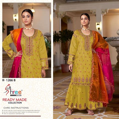 SHREE FABS R 1266 HEAVY ELEGANT DESIGNER WEDDING WEAR READY MADE ...