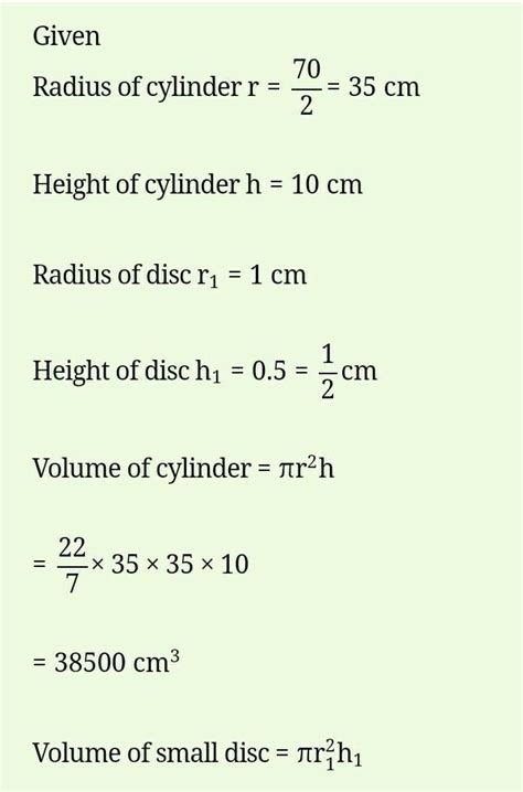 Butter in the shape of a solid cylinder has a diameter of 6 cm and a ...