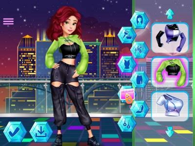 Cyberpunk City Fashion ऑनलाइन खेलना