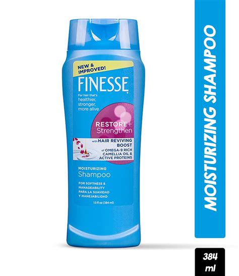 Buy Finesse Restore + Strengthen Moisturizing Shampoo (384ml) Online in ...