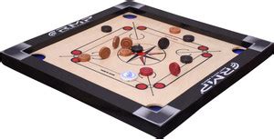RMP Carrom board small size 20 inches with 2 types of coins powder and ...