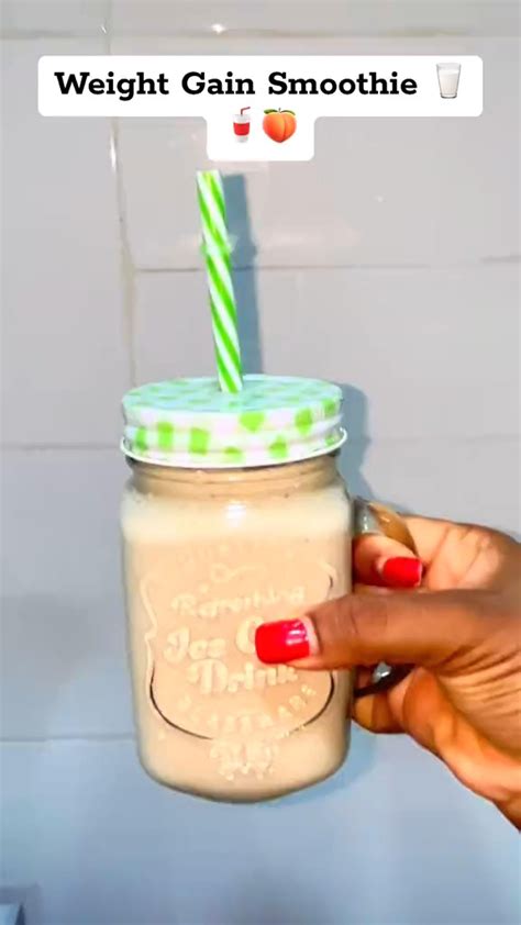 Healthy Weight Gain Smoothie Recipe | Easy healthy smoothies, Healthy weight gain foods, Healthy ...