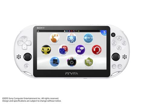 PS Vita PlayStation Vita New Slim Model - PCH-2000 (Glacier White)