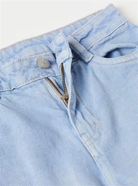Buy Girls Washed Wide Leg Jeans Online at just Rs. 899.0 ...