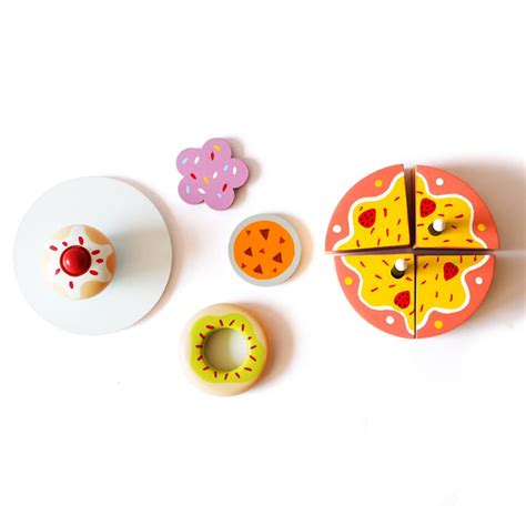 Buy Wooden Dessert Set For Kids Online in India | Shumee