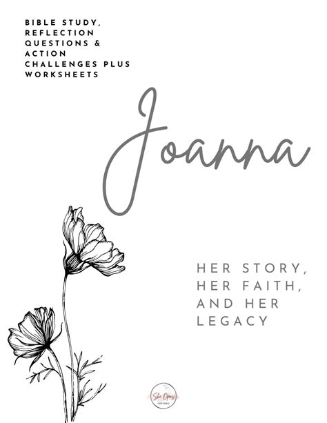 Joanna In The Bible: Her Story, Her Faith, And Her Legacy