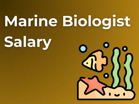 Marine Biologist Pay