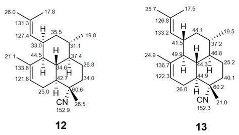 Amphilectene Diterpene Isonitriles and Formamido Derivatives from the ...