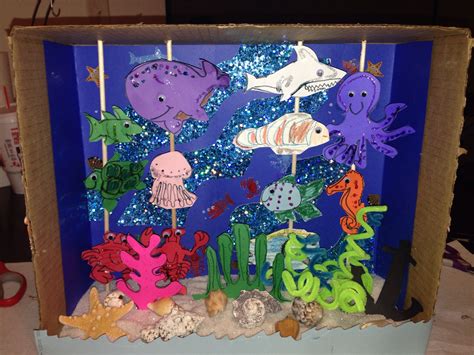 Ocean Diorama Printables - Great Research