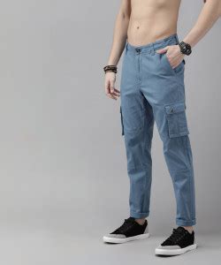Roadster Trousers - Upto 80% Off | Buy Roadster Trousers Online at Best ...