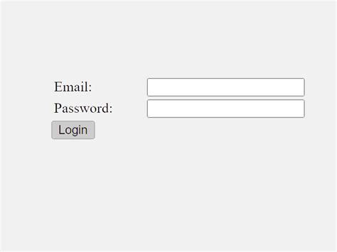 Image result for Username and Password HTML Code
