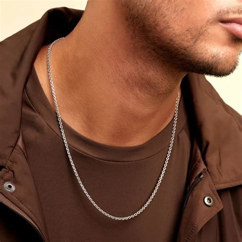 Buy Premium 925 Sterling Silver Chain For Men Online In India | Silver ...