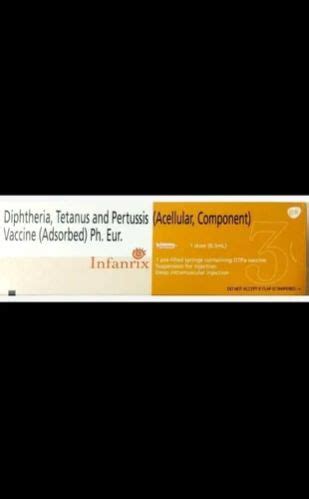 Infanrix DTP Vaccine Exporter, Supplier from Thane