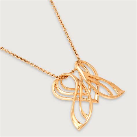 Butterfly Symphony Cupid Edit 14KT Gold Pendant