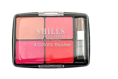 Buy SHILLS PROFESSIONAL 4 IN 1 Glow Blusher Palette Shimmery Matte ...