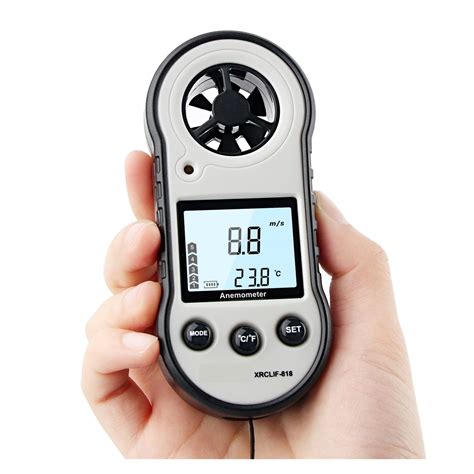 Buy Wind Speed Meter Digital Anemometer Wind Speed Meter Portable Wind ...