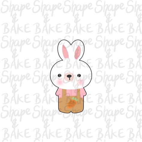 Cute rabbit cookie cutter – Shape and Bake