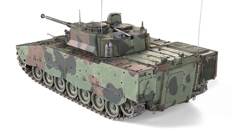 Stridsfordon Combat Vehicle 90 - 3D Model by 3dstudio