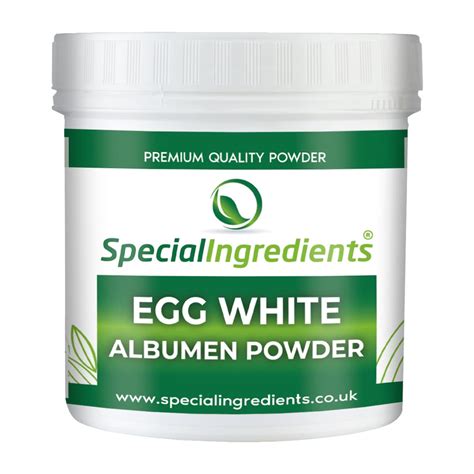 Special Ingredients Egg White Albumen Powder 500g - Premium Quality ...