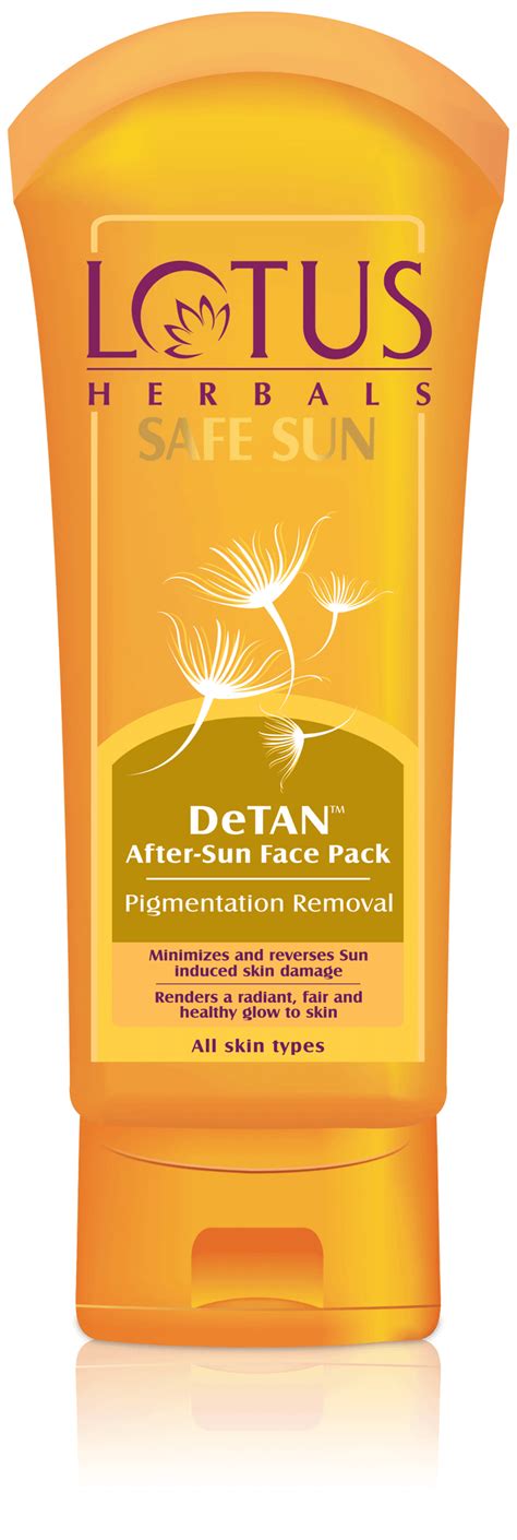 Foxy.in : Buy Lotus Herbals Detan Pigmentation Removal After Sun Face ...