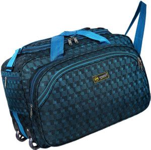 AM Creation (Expandable) Travel duffle 40 Litres bag With Two Wheels ...