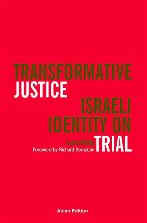 Amazon.in: Buy Transformative Justice: Israeli Identity on Trial Book ...