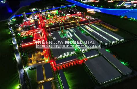 中信特钢厂区模型-上海轩影展览展示有限公司